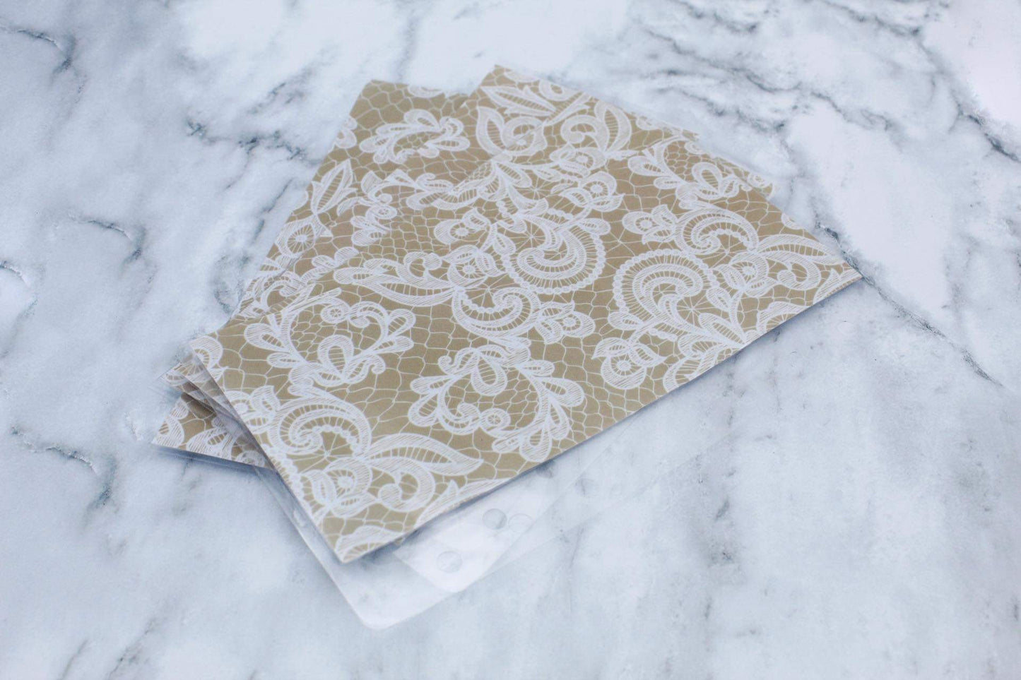 Lace Cash Envelopes